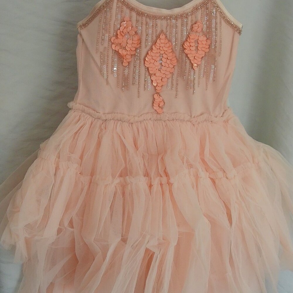 Tutu Du Monde, New with tags Coral Detailed Dress